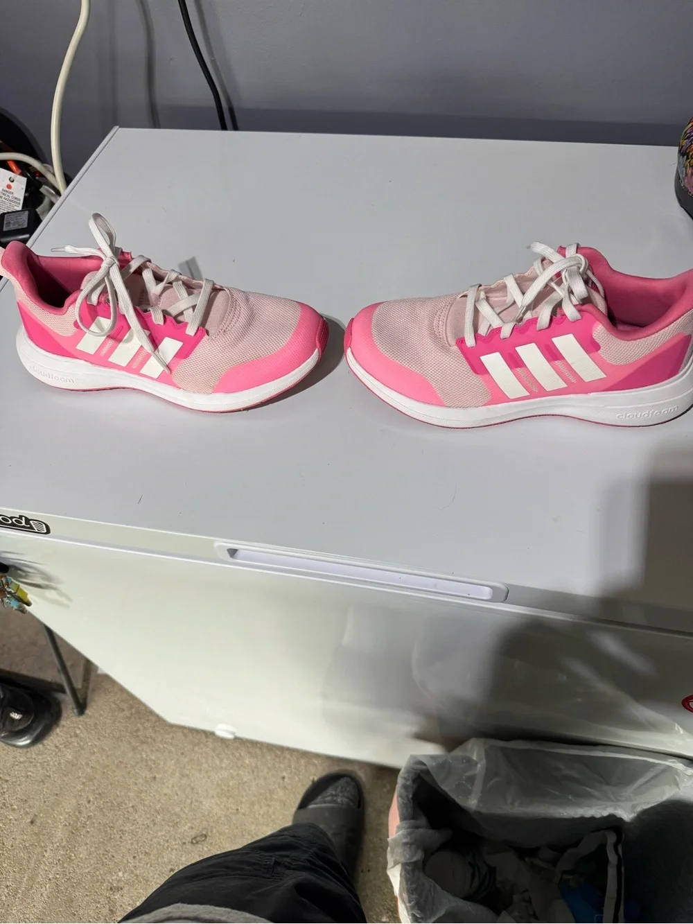 adidas Pink and Hot Pink Women's Athletic Sneakers